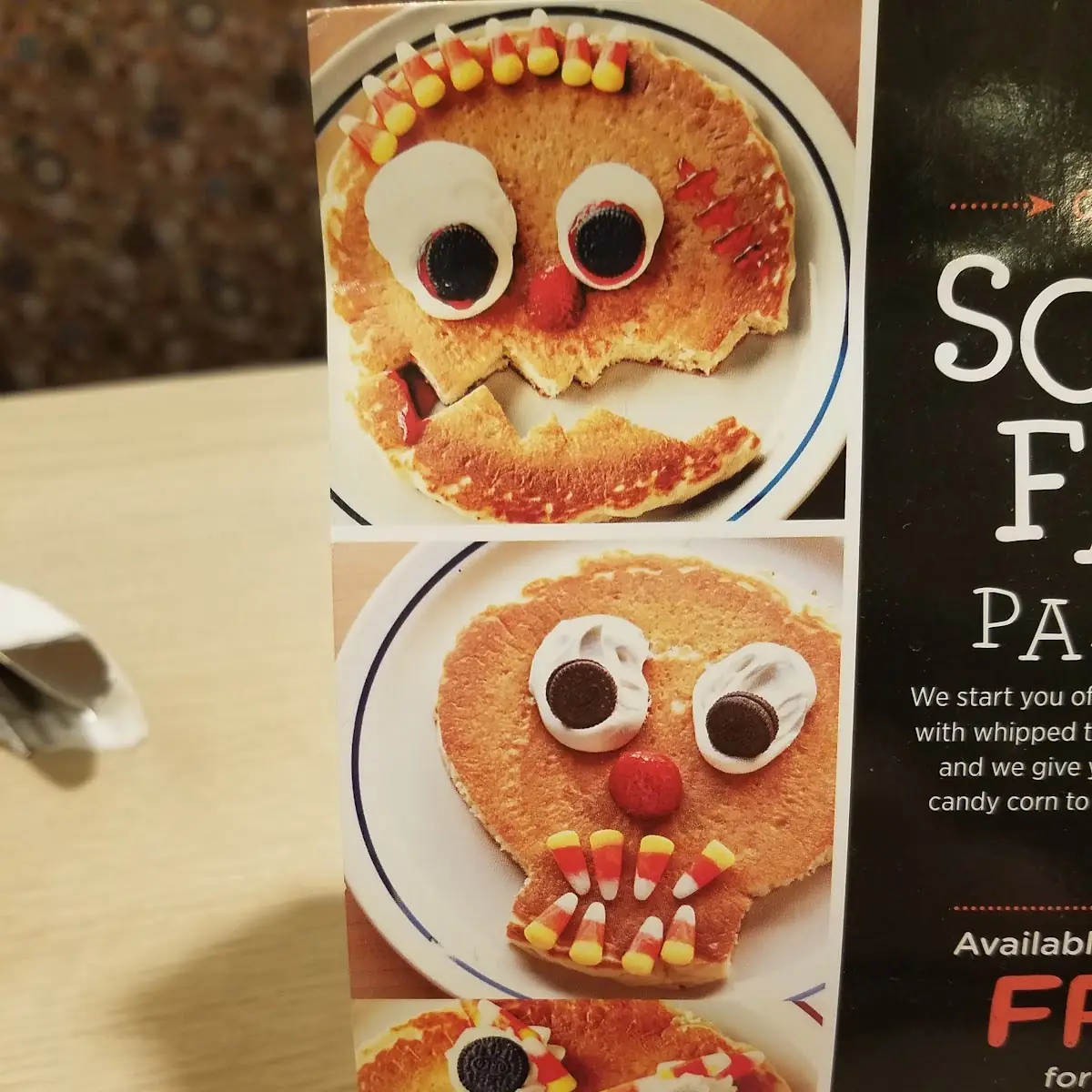 Funny Face Pancake Combo