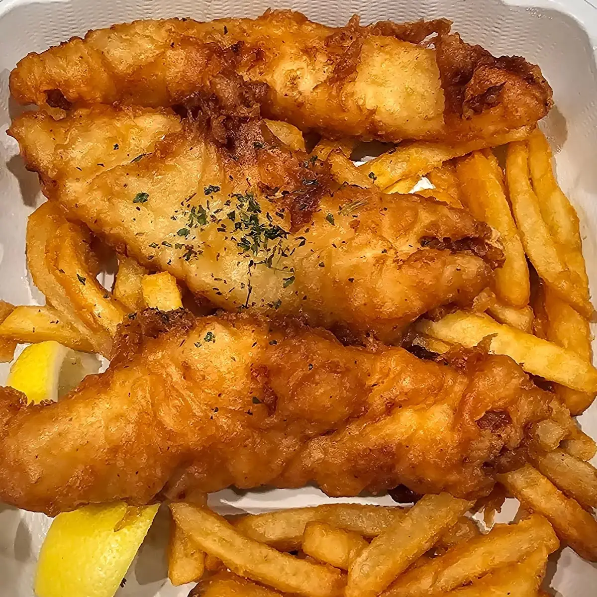 Fresh Beer Battered Alaskan Cod