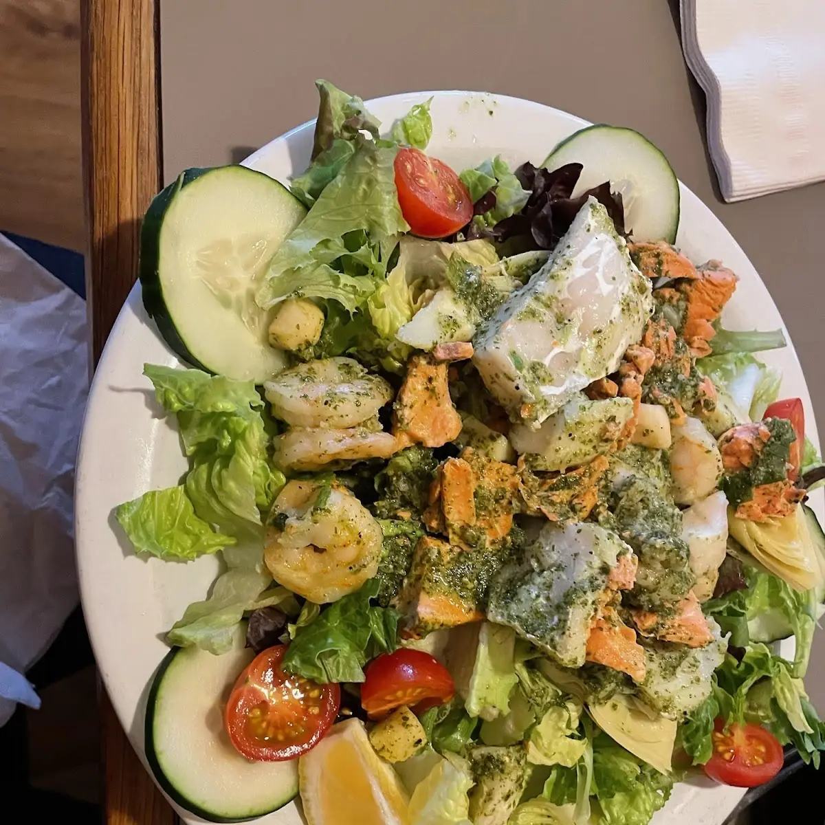 Warm Seafood Salad