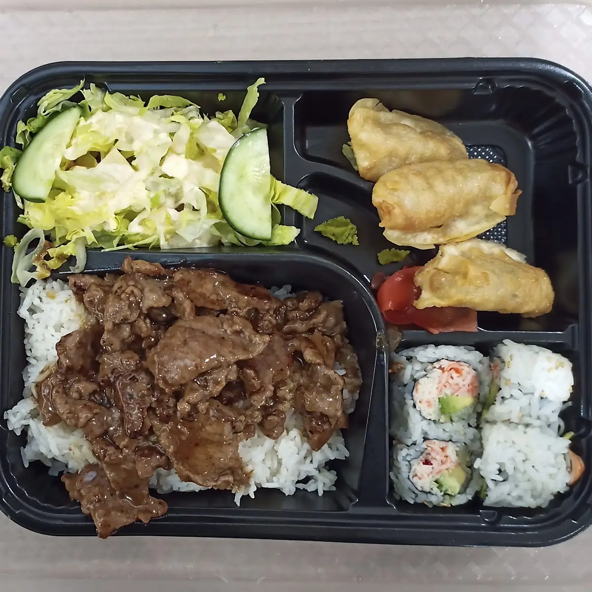 Beef Bento Box