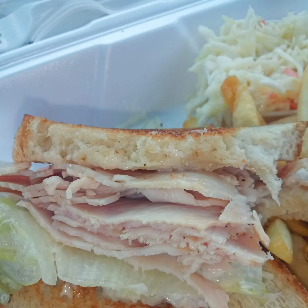 Stacked Ham & Swiss