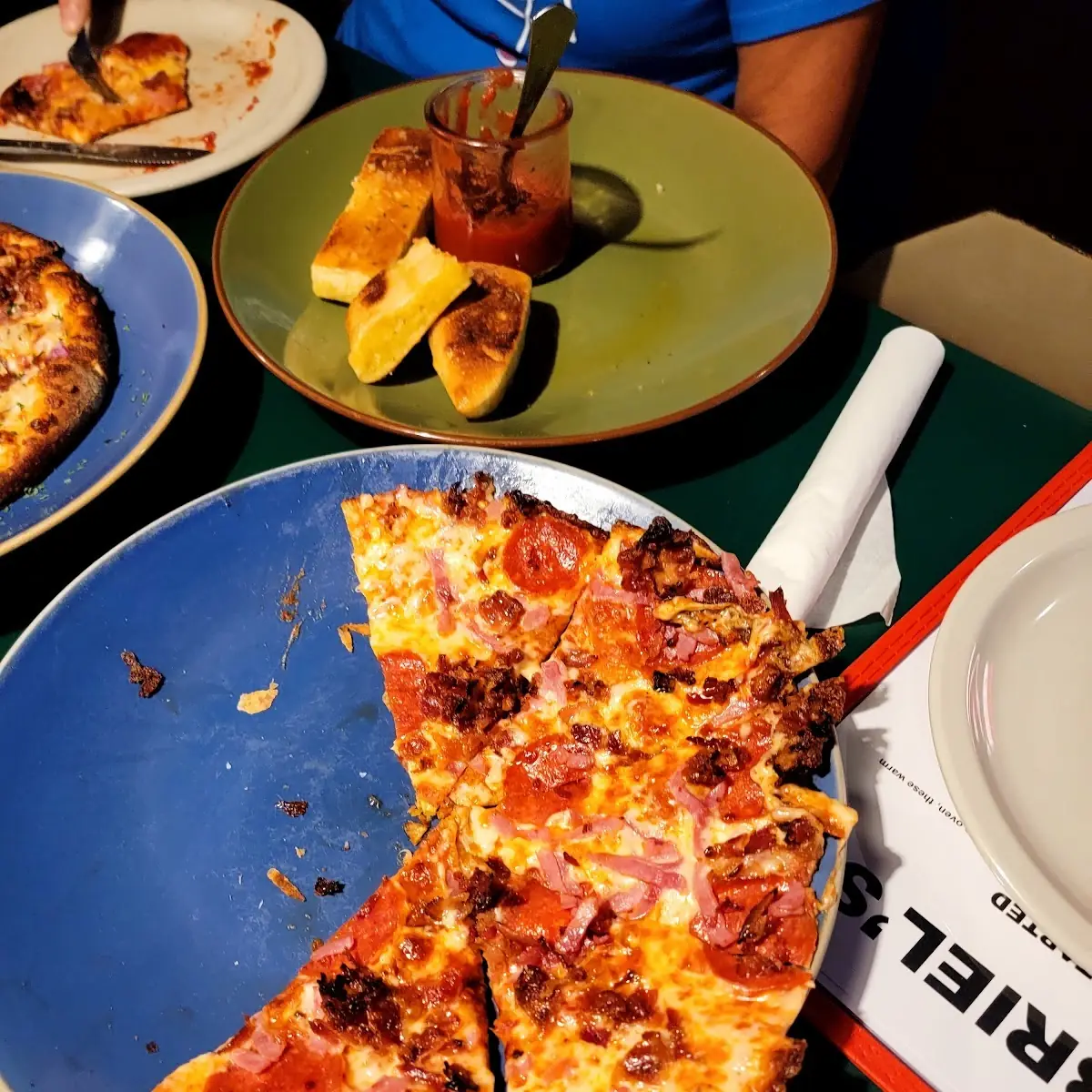 Thin Crust Pepperoni and Chese