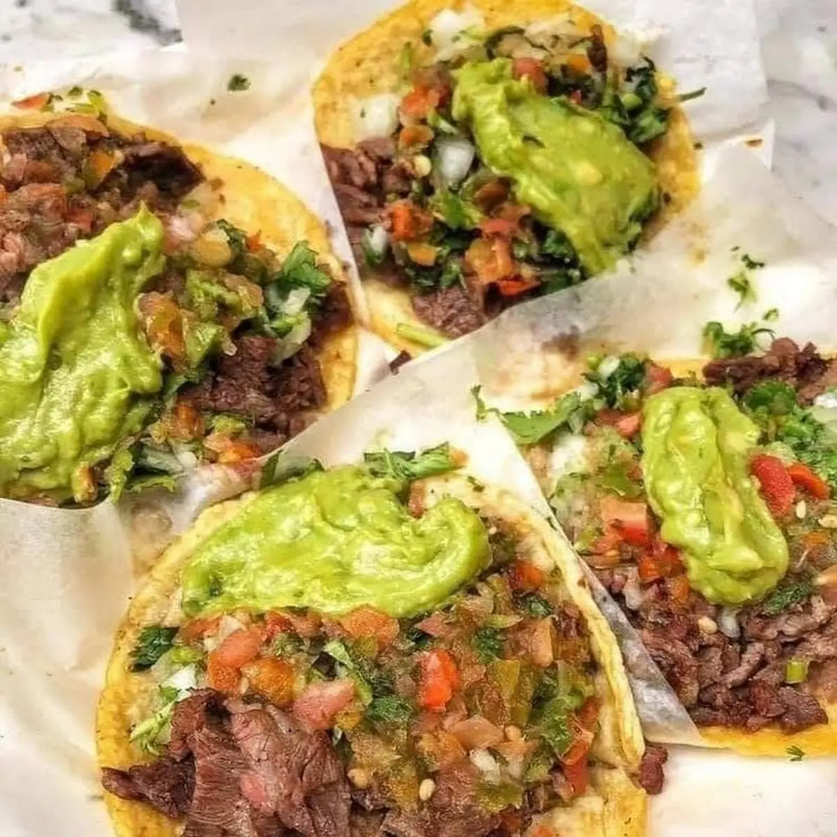 3 Tacos Mexicanos de Res