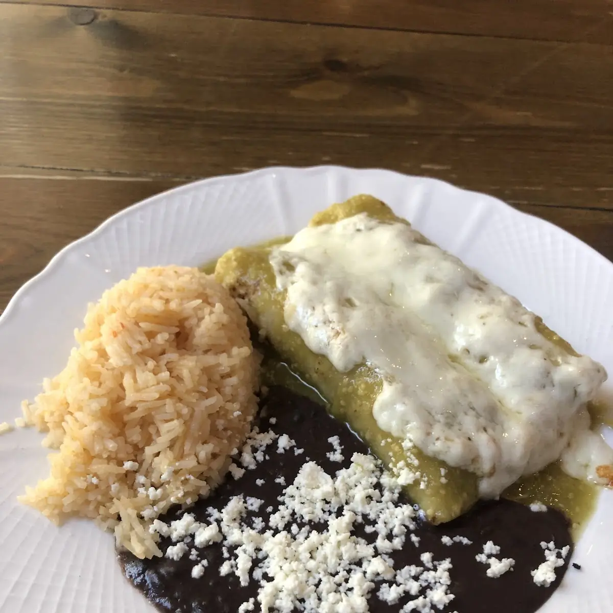 Enchiladas Verdes