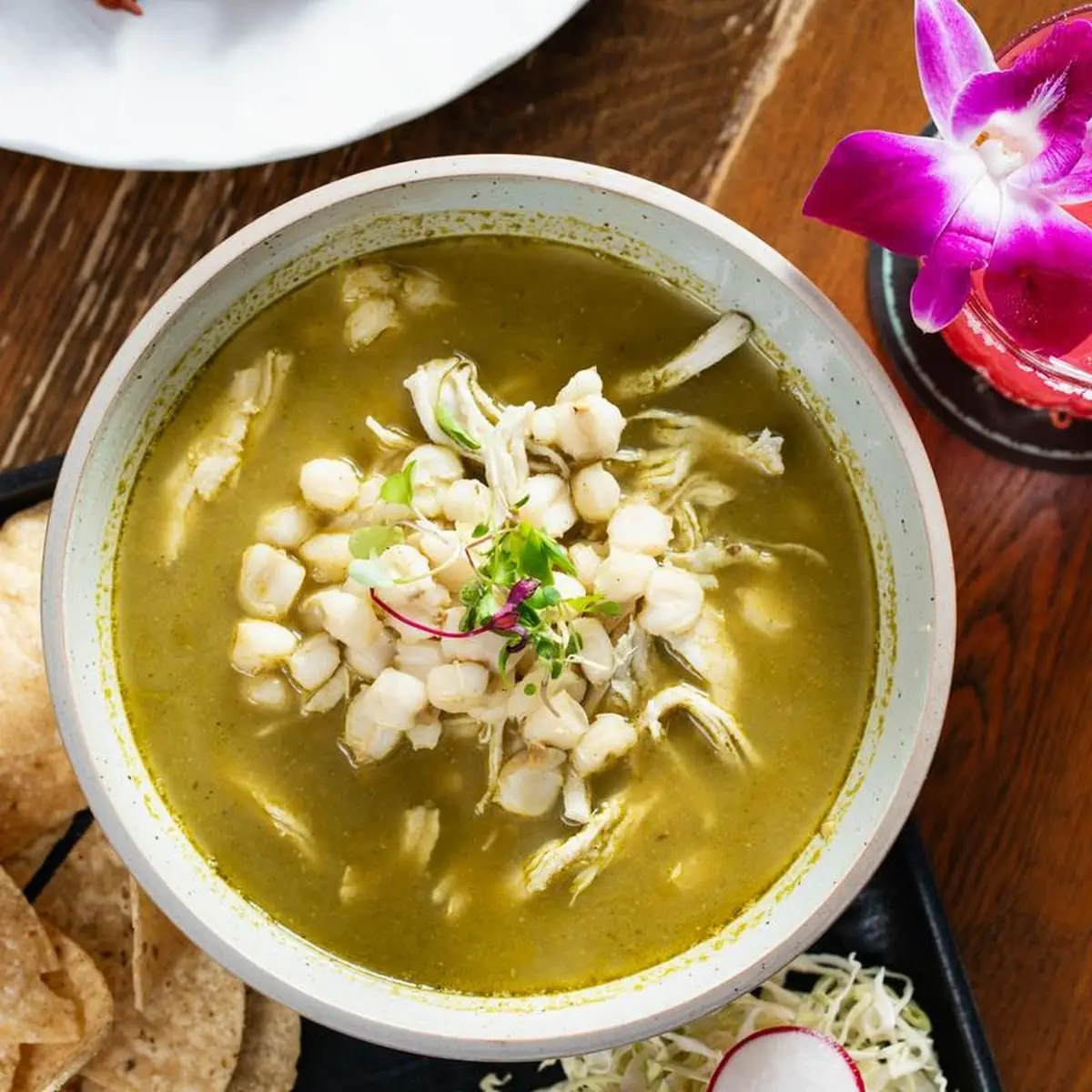 Green Chicken Pozole