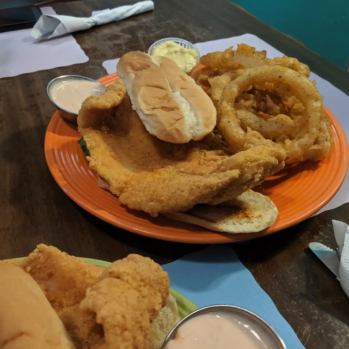 Catfish Fillet Sandwich