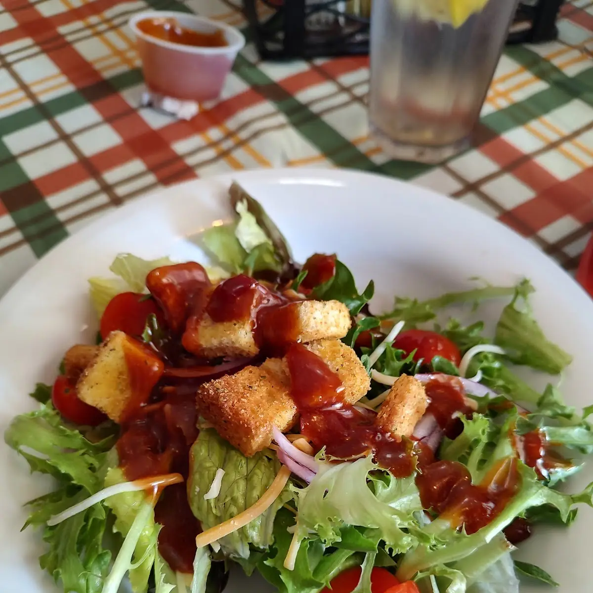 Side Salad with French Dressing