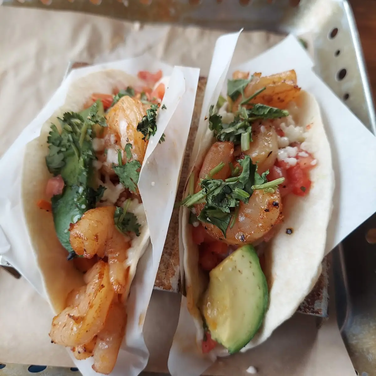 Spicy Shrimp Tacos