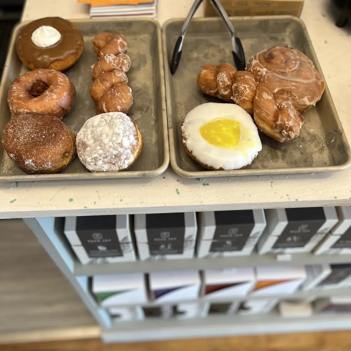 Sunny Side Up Lemon Vanilla Donut