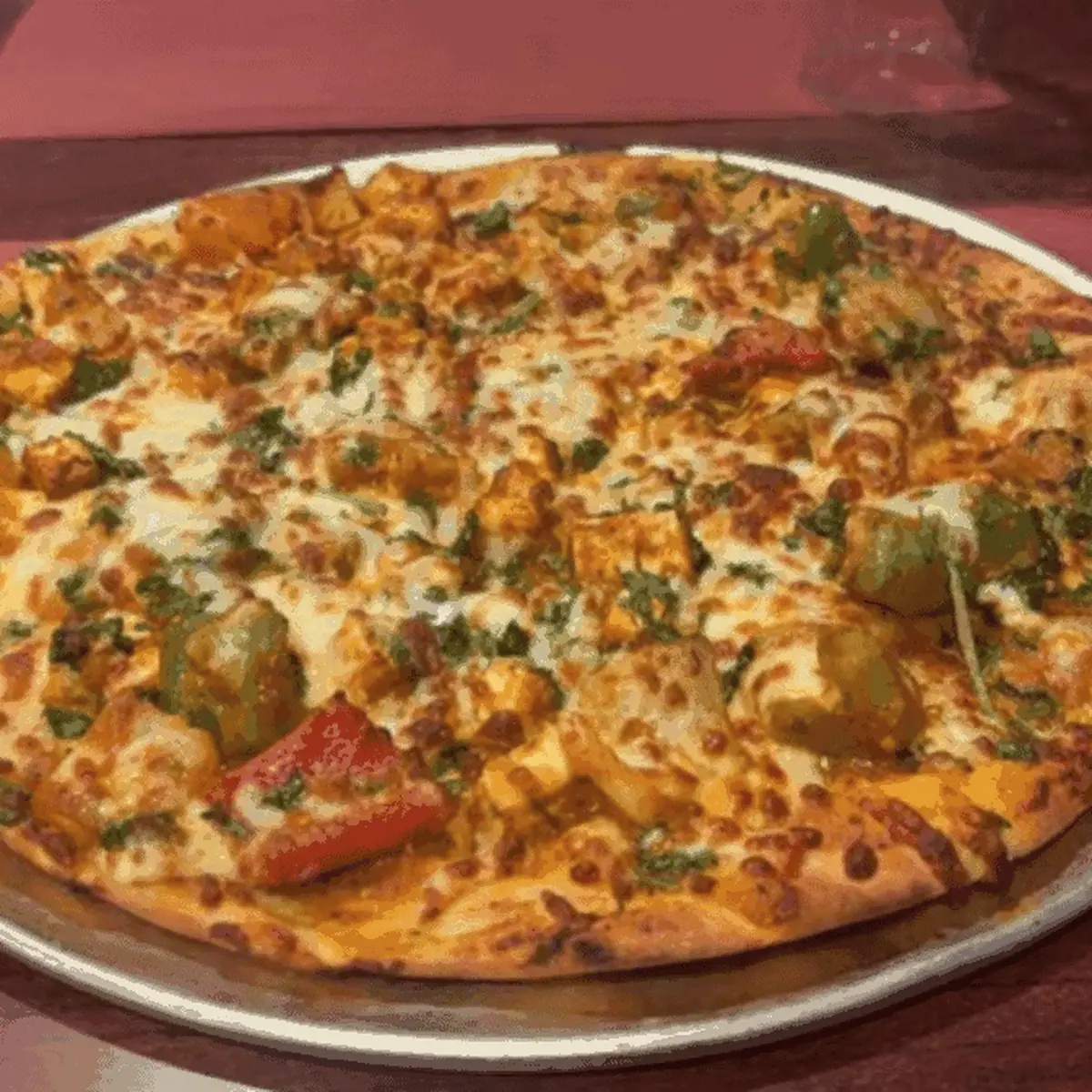 Paneer Tikka Pizza