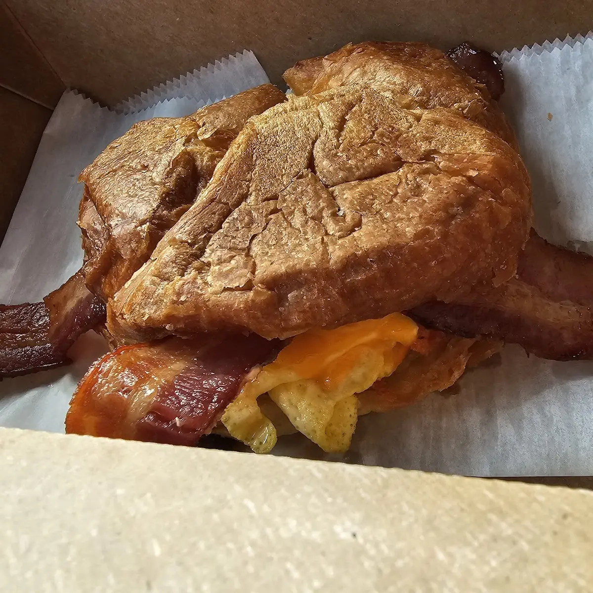 Bacon Egg and Cheese Croissant