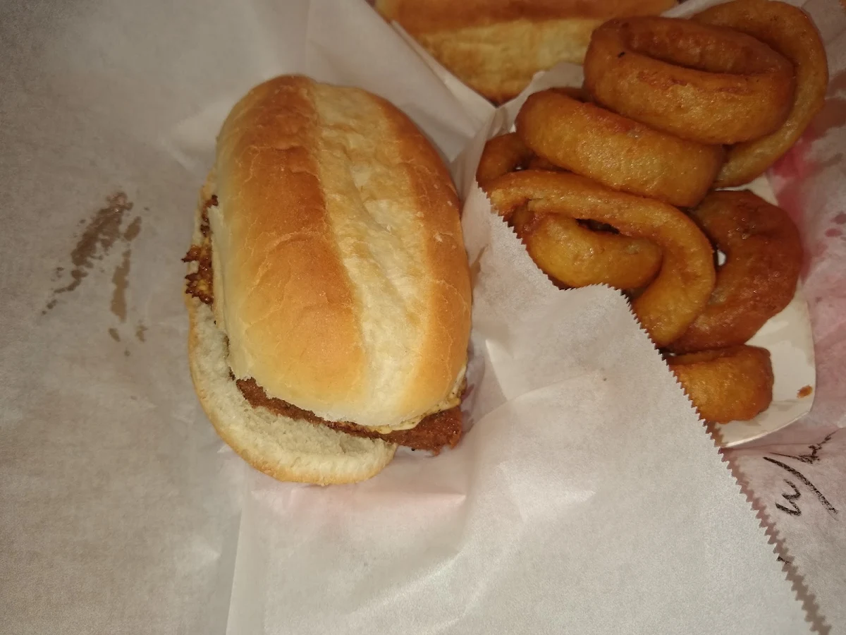 Scrapple Egg and Cheese Sandwich