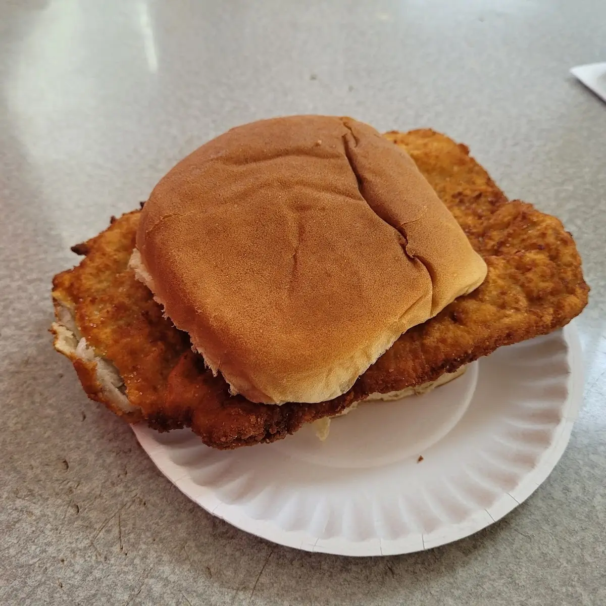 Pork Tenderloin Sandwich