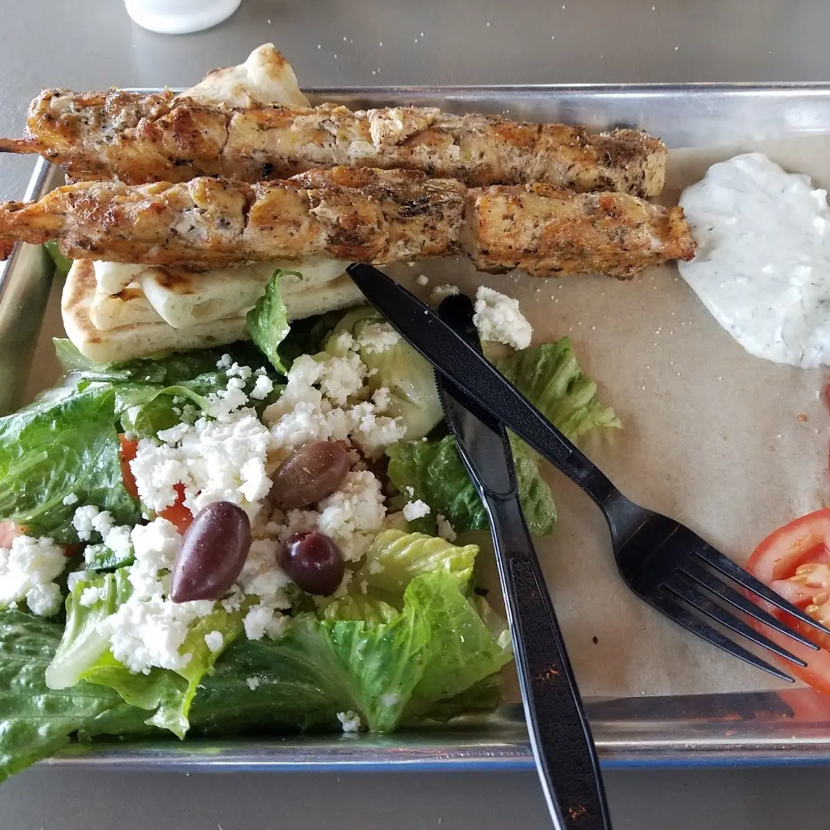 Moussaka plate