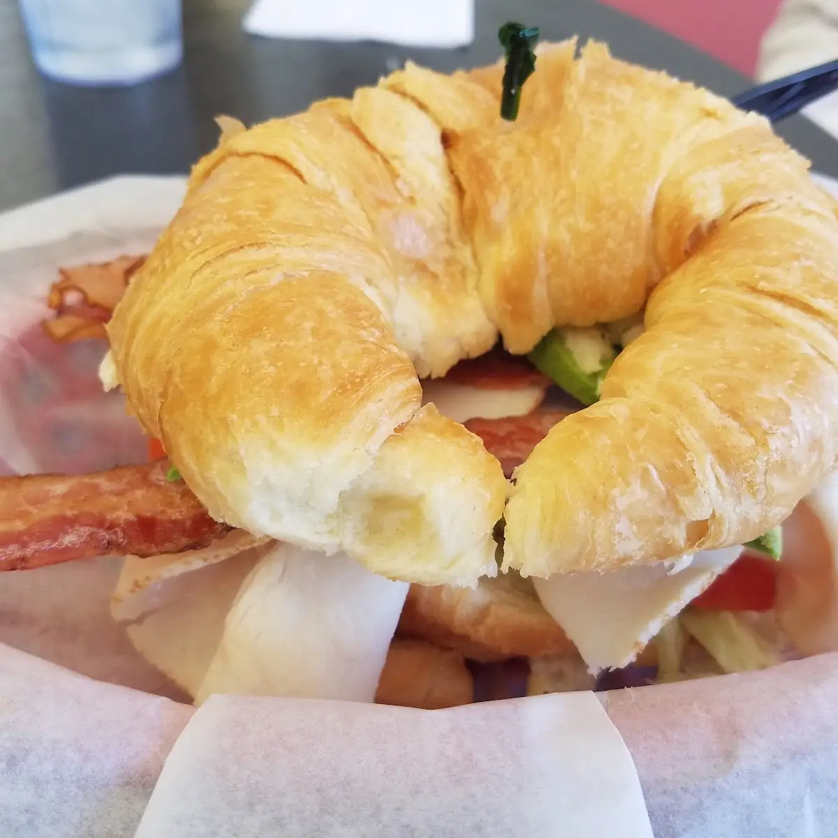 Turkey Bacon Avocado Croissant