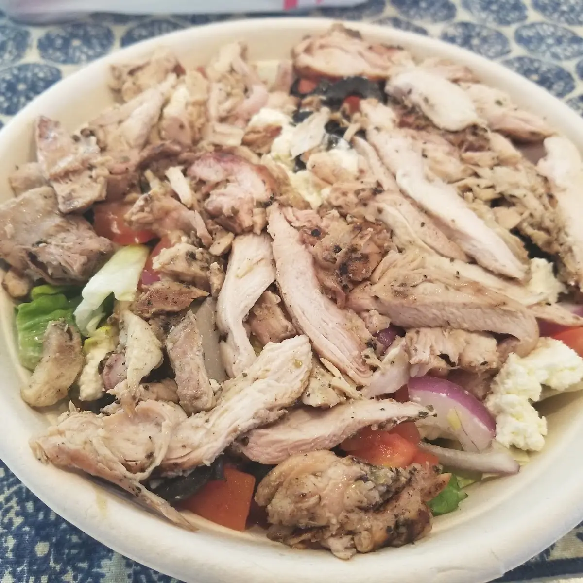 Famous Greek Chicken Salad