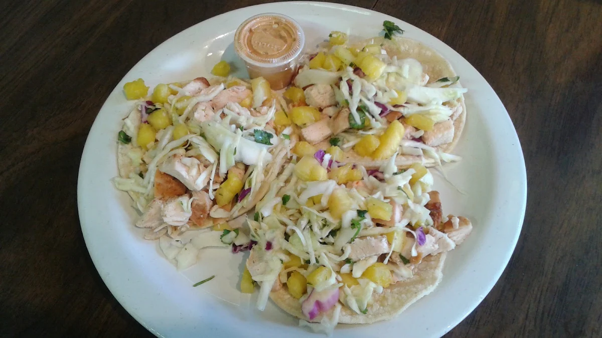 Hawaiian Chicken Tacos