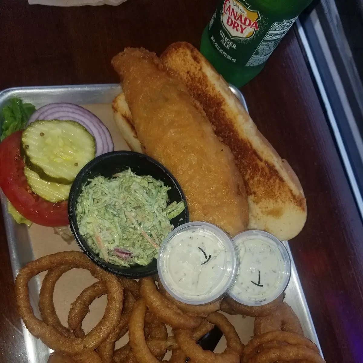 Fish Sandwich Combo