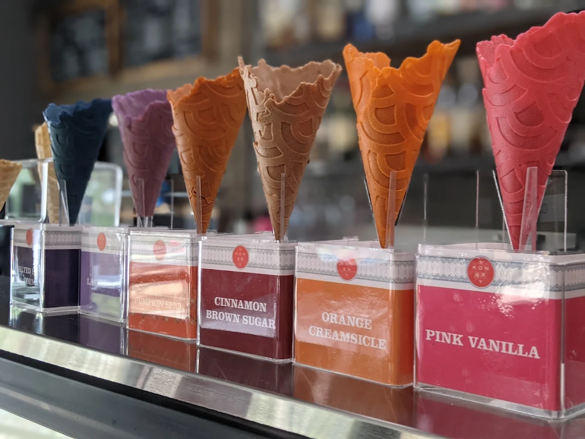 Flavored Waffle Cones