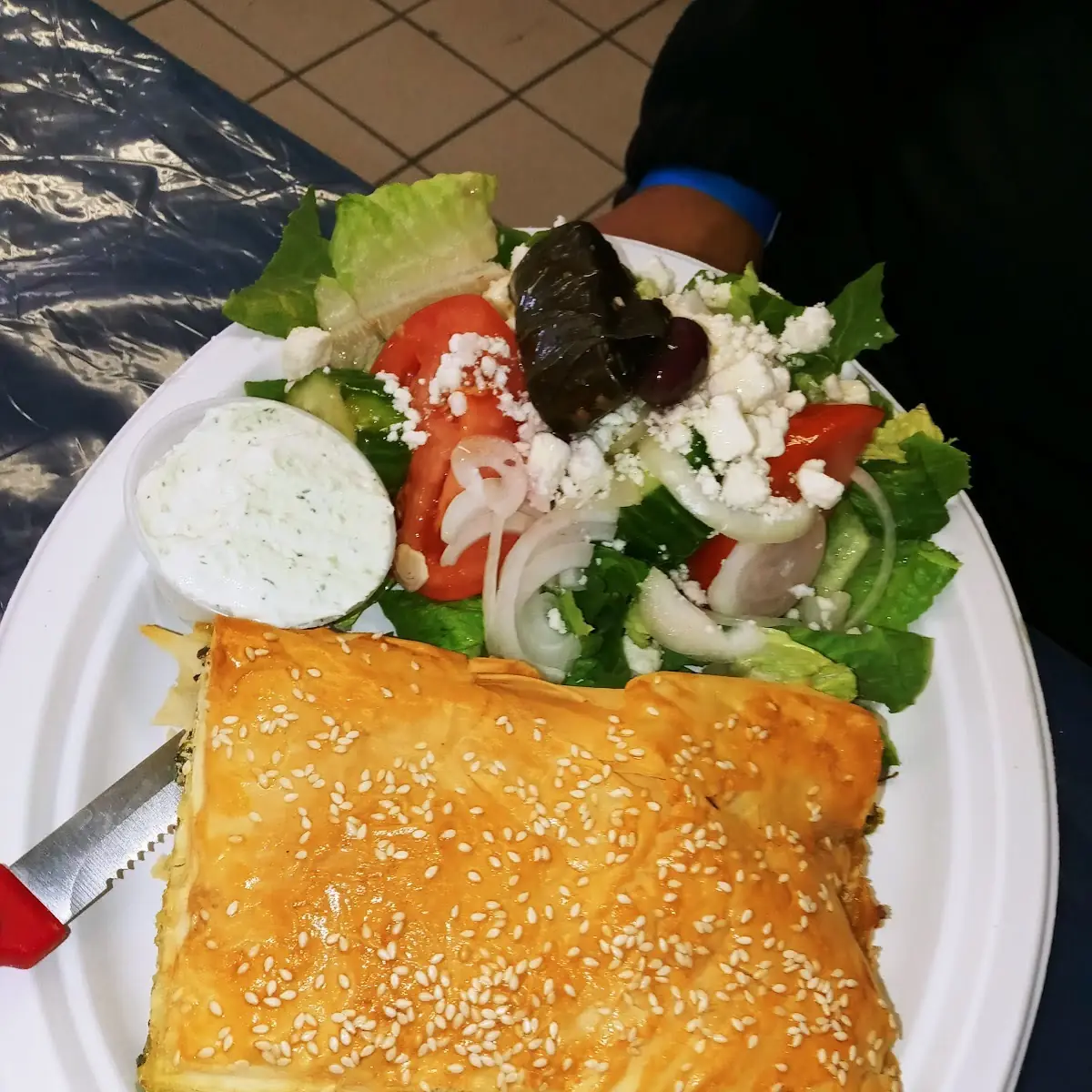 Spanakopita Platter