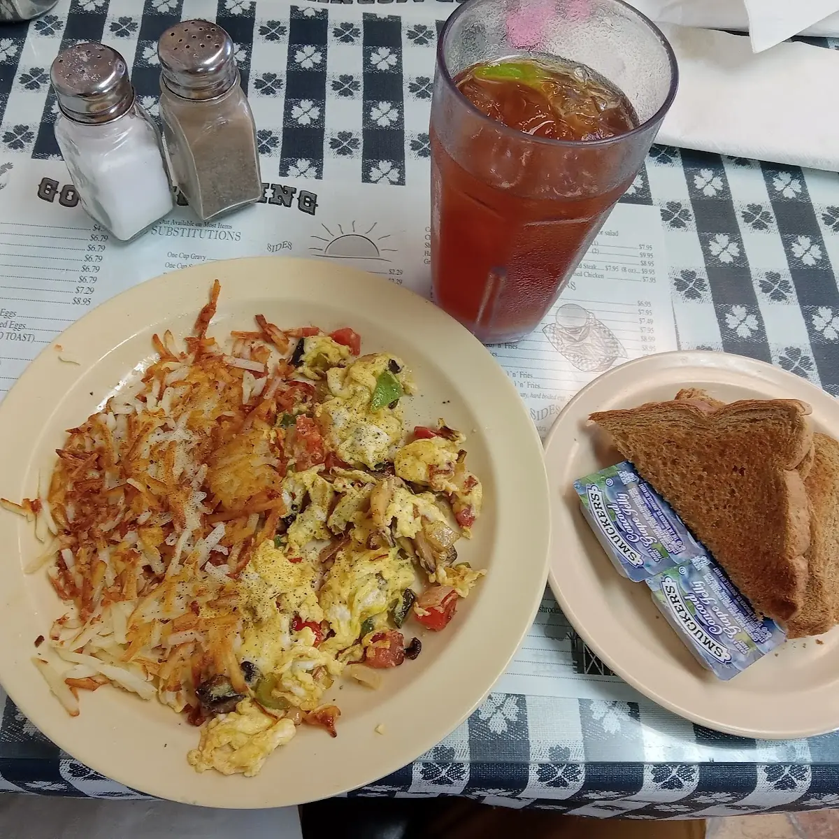 Big Breakfast Sandwich on Texas Toast