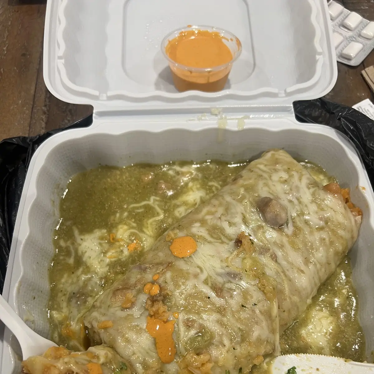 Chile Verde Burrito