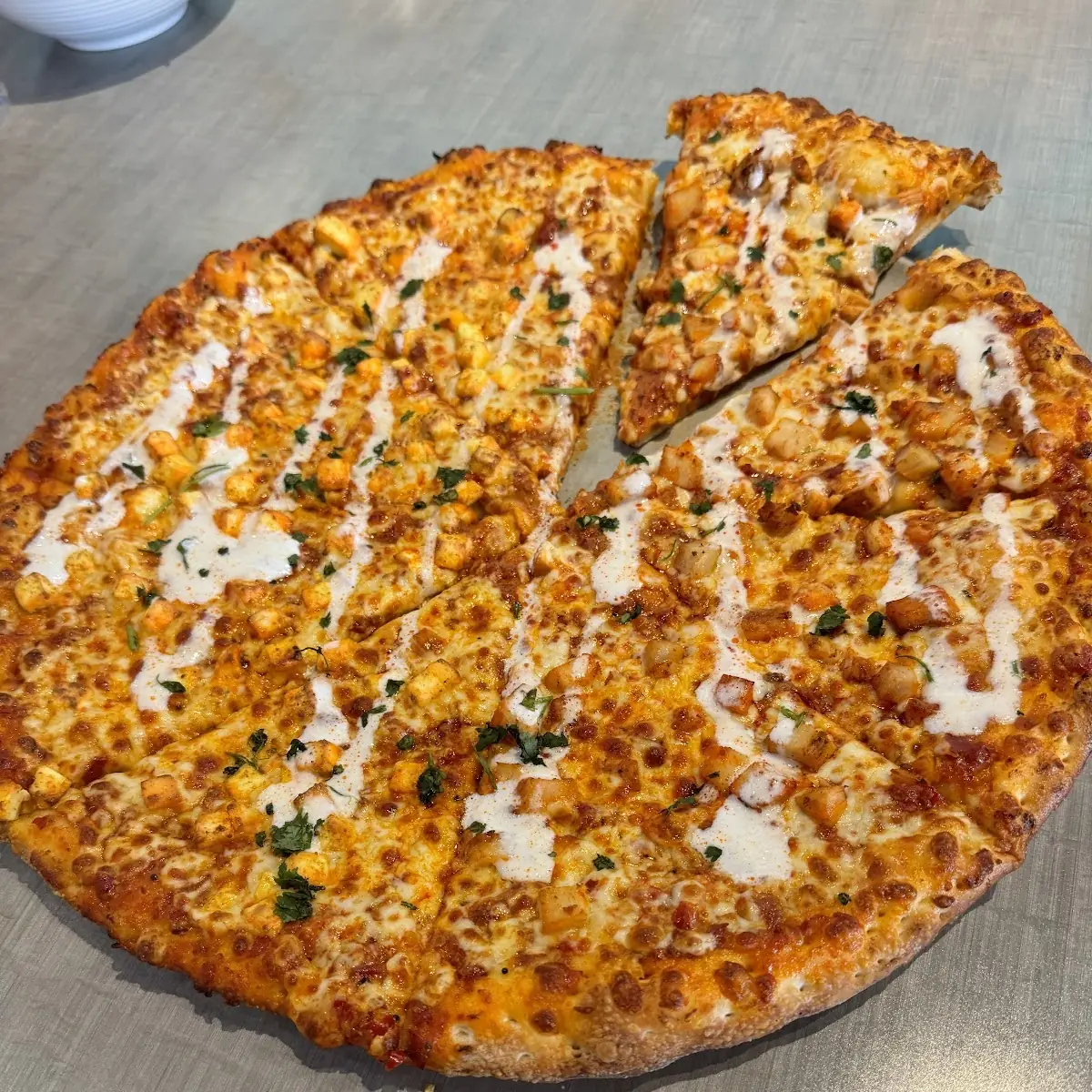 Chicken Tikka Masala Pizza Veggie