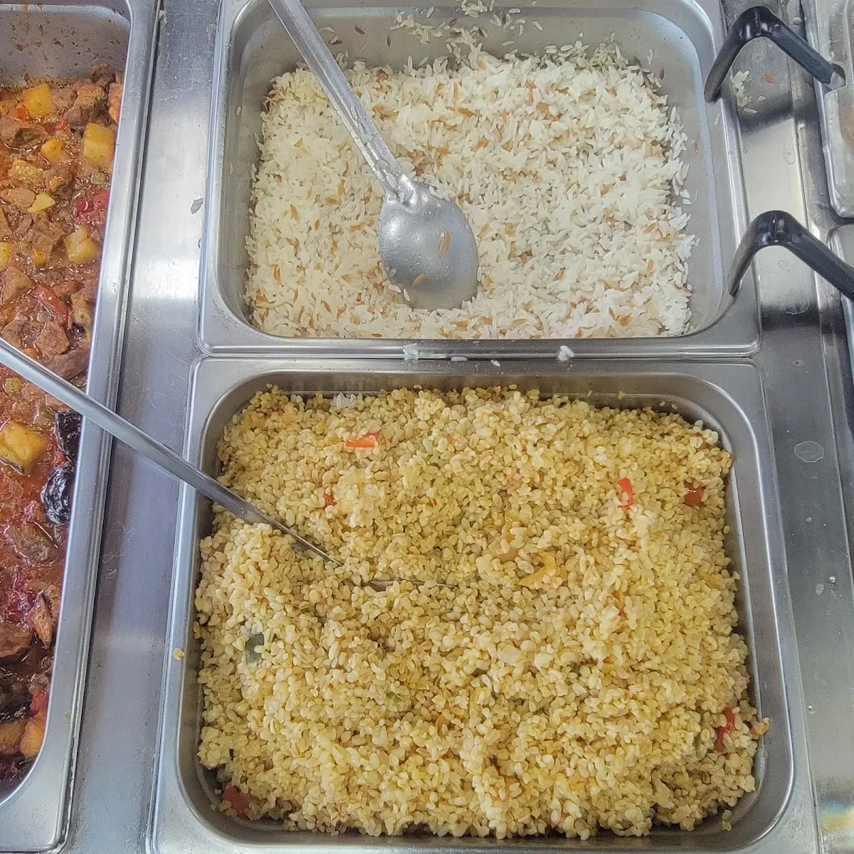 White and Brown Rice