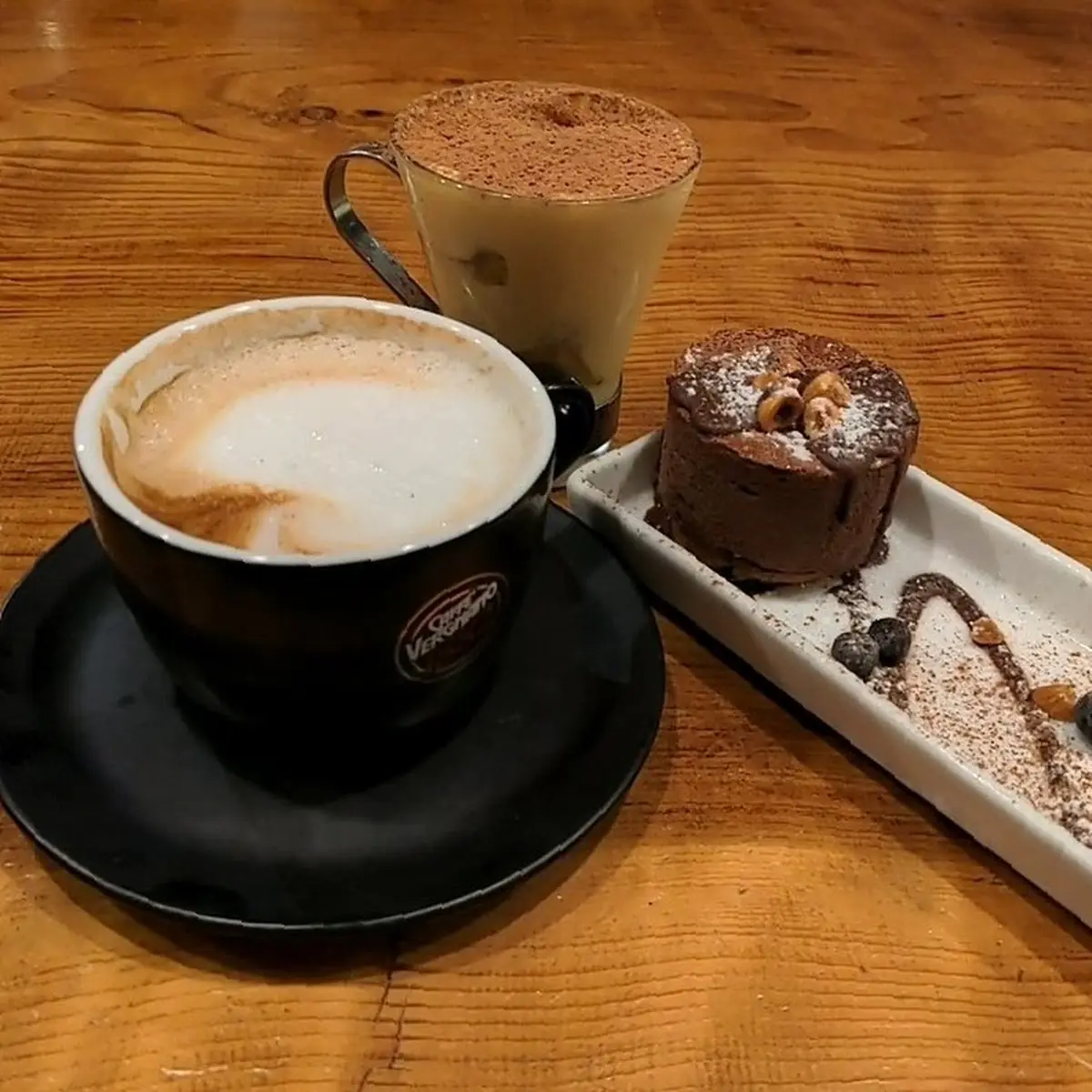 Chocolate Cheesecake Tiramisu Cappuccino