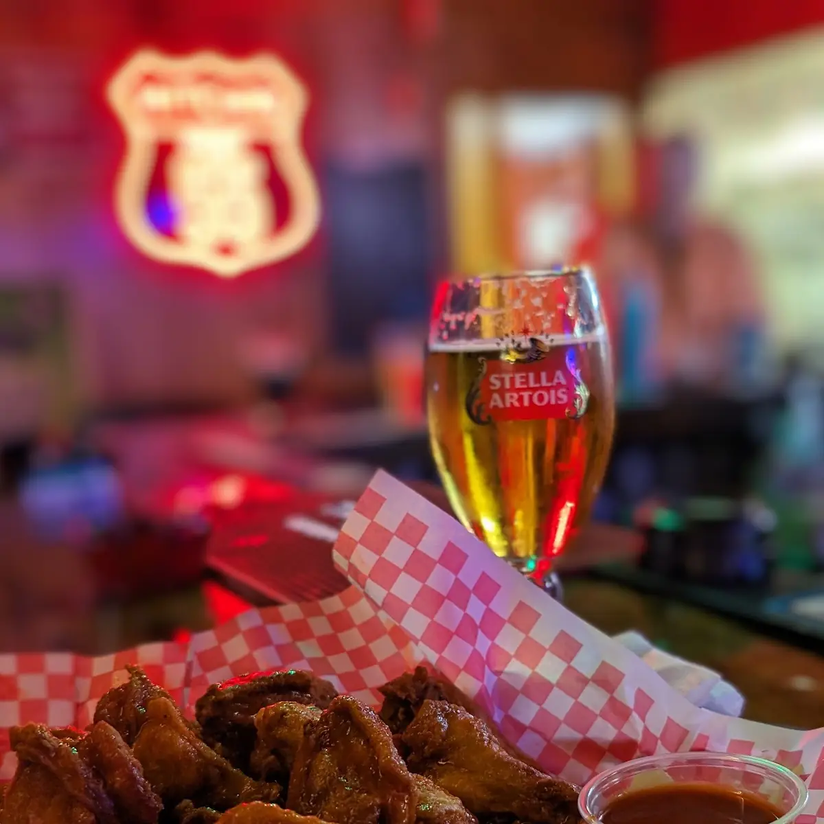 Hot Wings with Fire Sauce