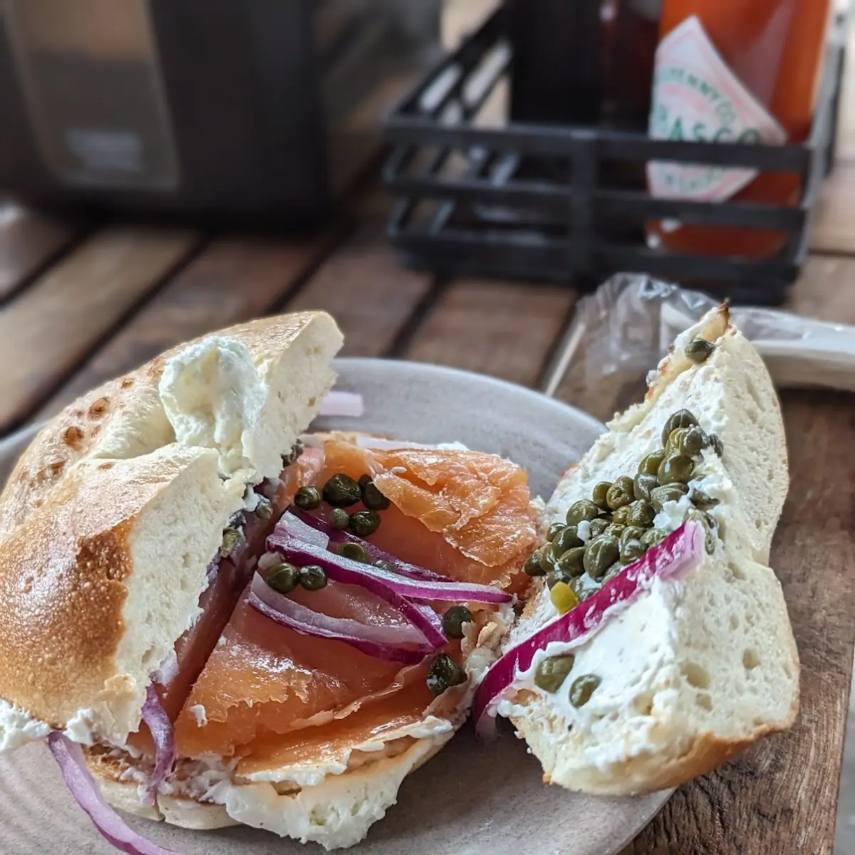 Smoked Salmon Bagel