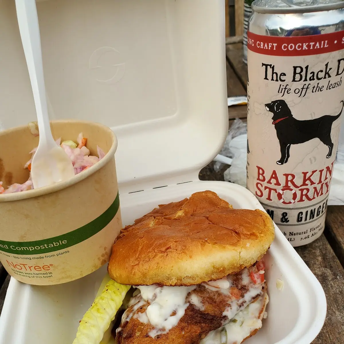 Super-Dog Bowl Albie's Fish Sandwich