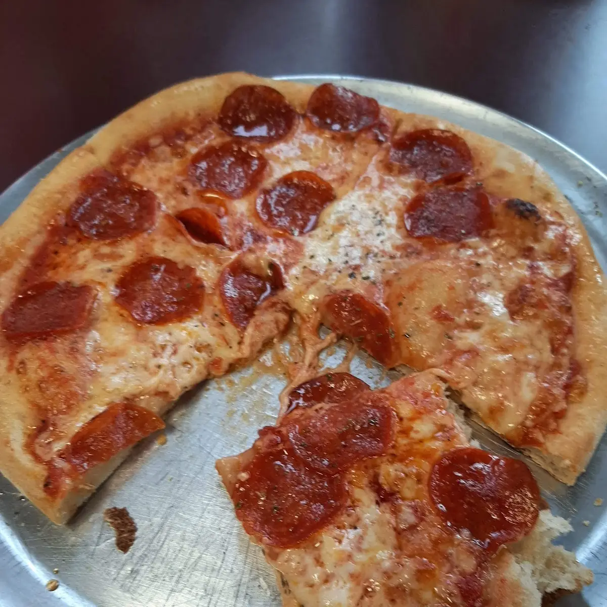 Cheese Pizza with Pepperoni and Sausage