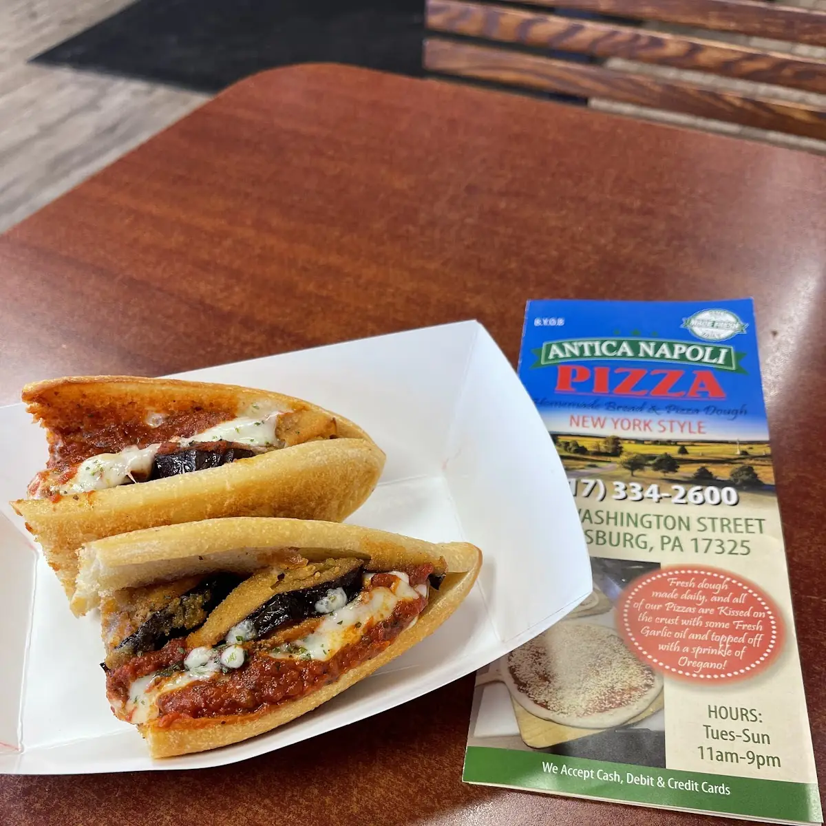 Eggplant Parmigiana Sub
