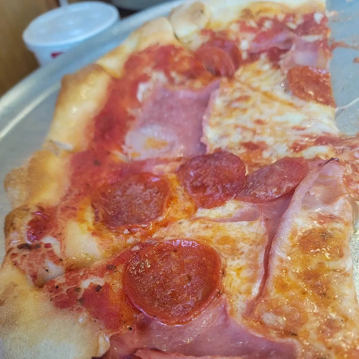 Ham and Pepperoni Pizza