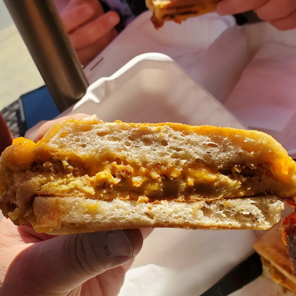 Breakfast Casserole Panini