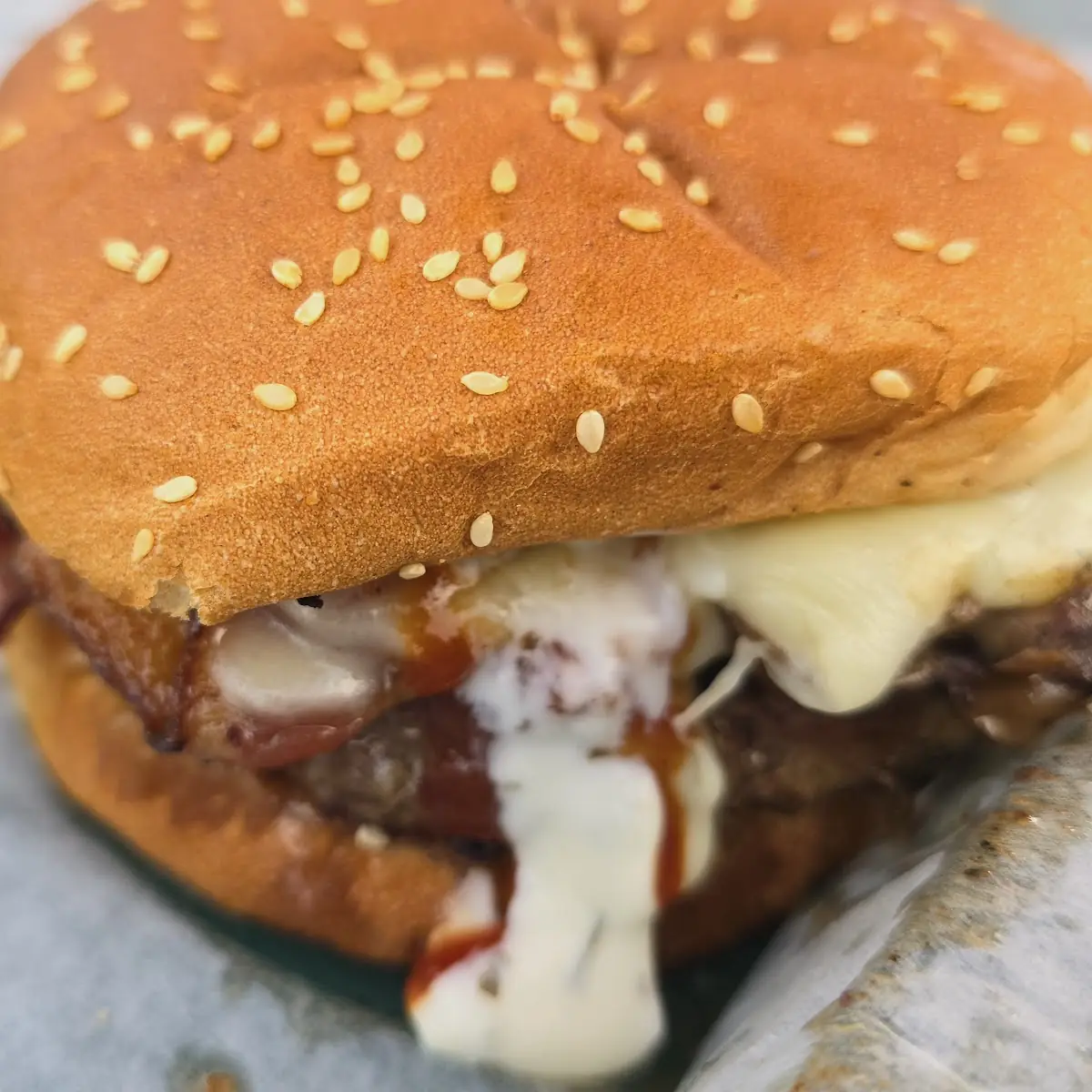 Mushroom Swiss Burger