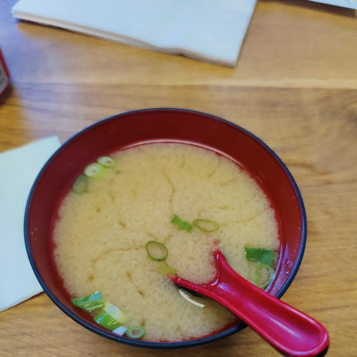 Miso Soup Included