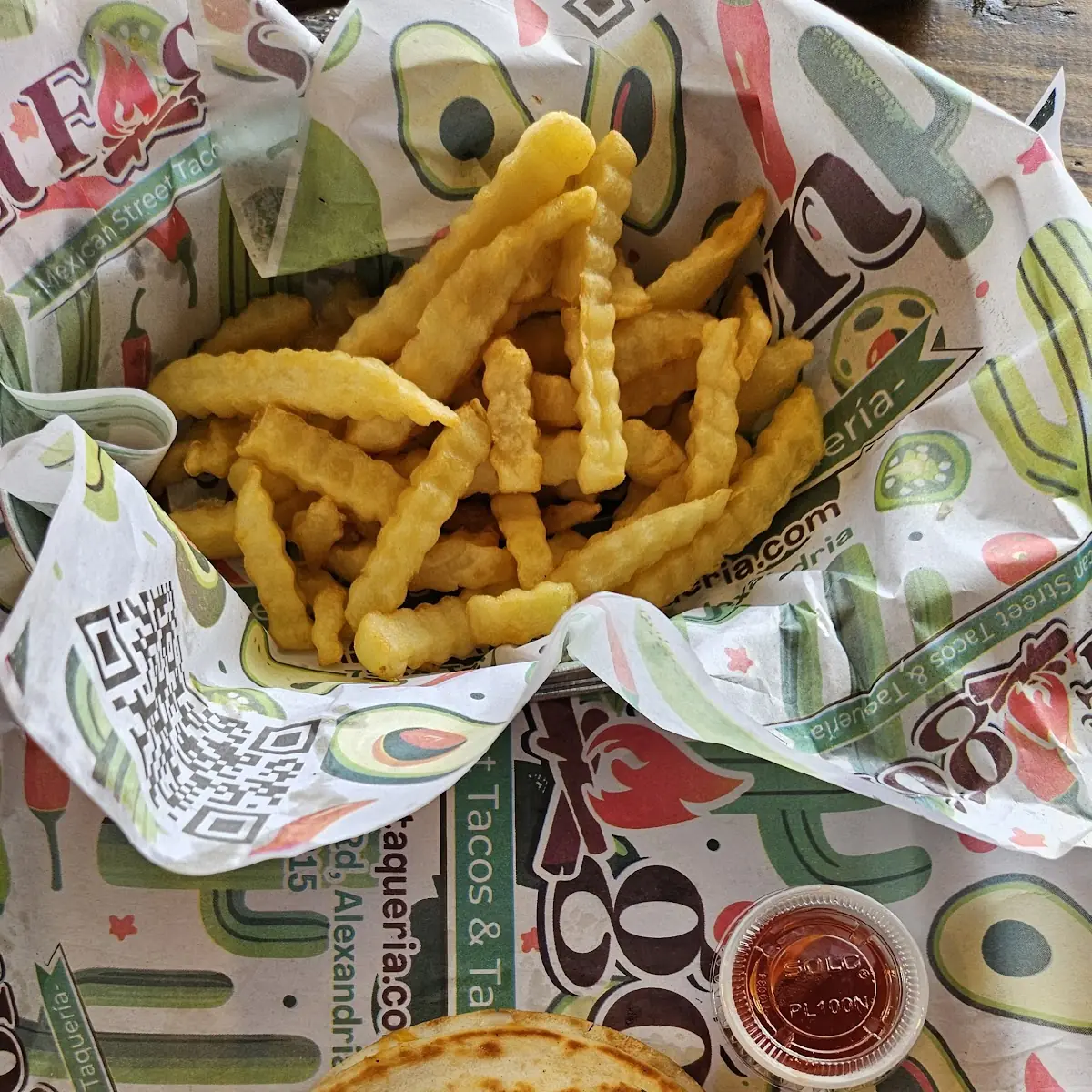 Kids Cheese Quesadilla w Fries