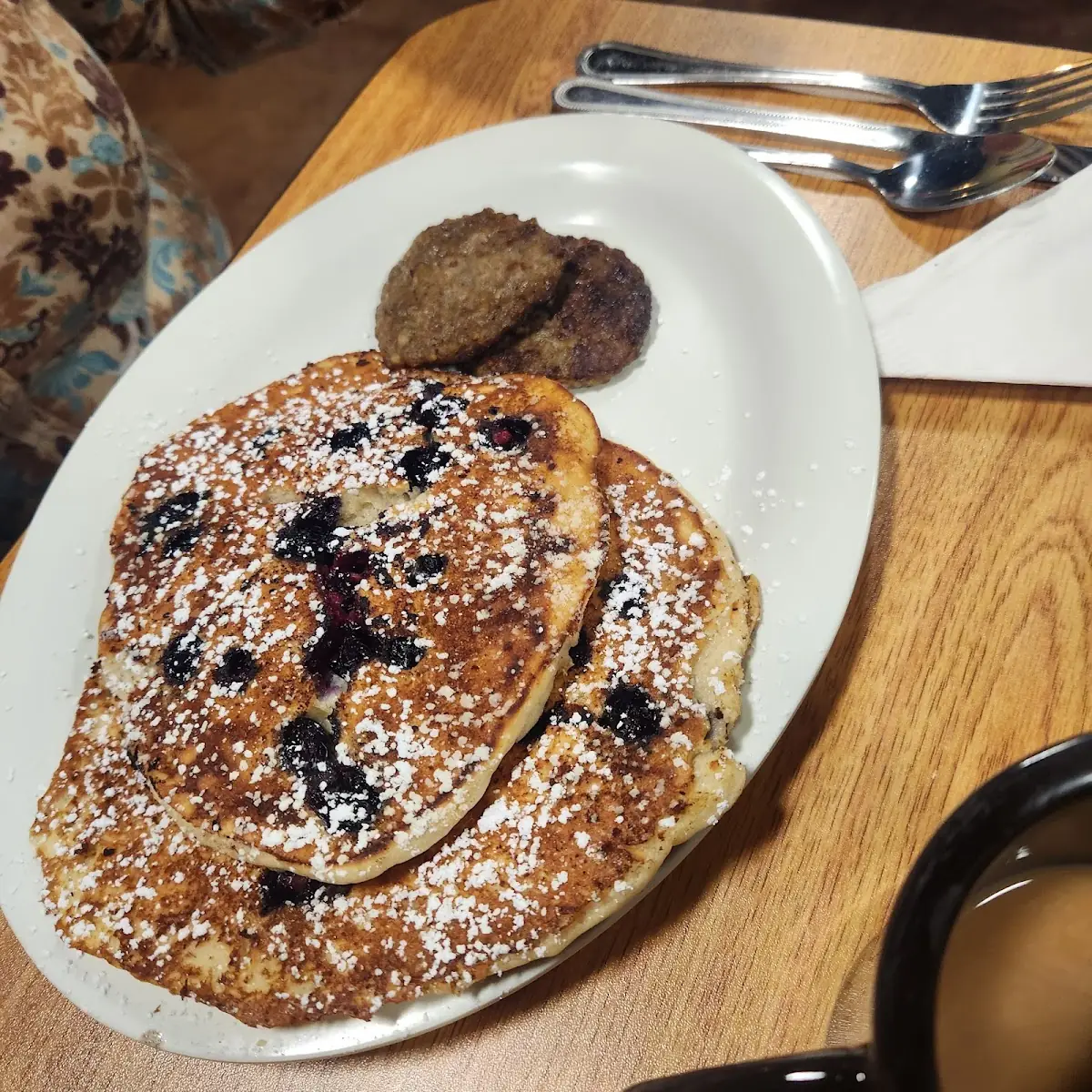 Lemon Blueberry Pancakes