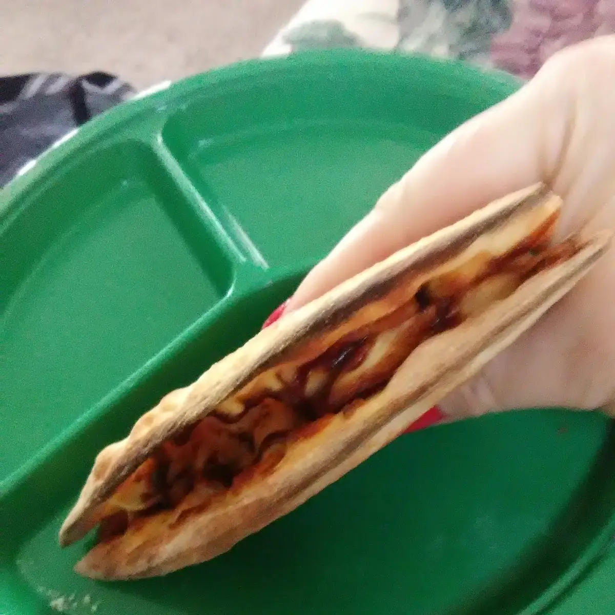 BBQ Chicken Papadia