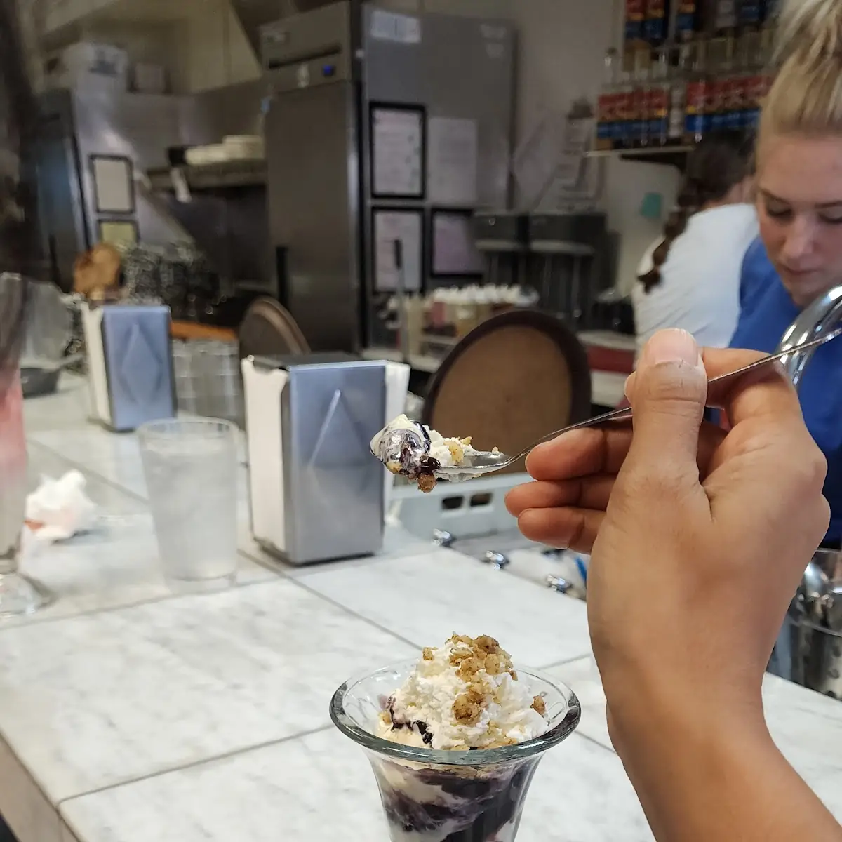 Blackberry Sundae