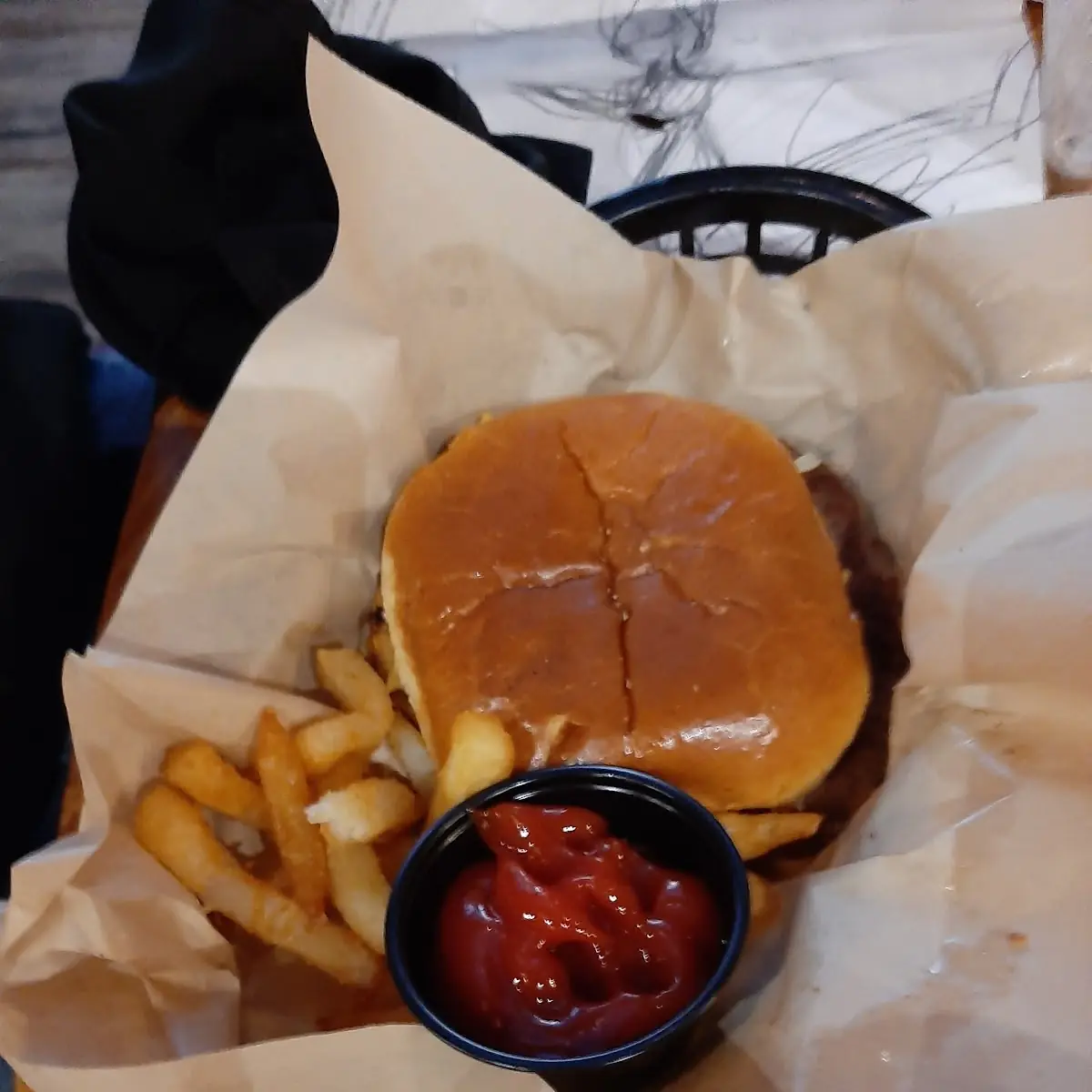 Kids Cheese Burger Meal