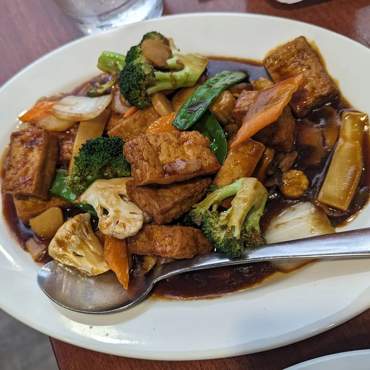 Tofu with Mixed Vegetables