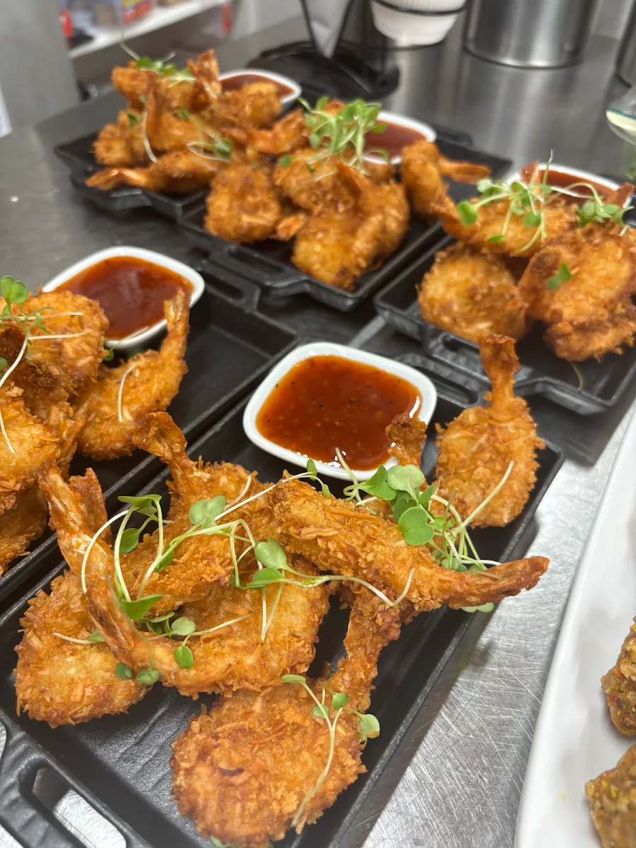 Coconut Shrimp, Back Home Restaurant & Catering