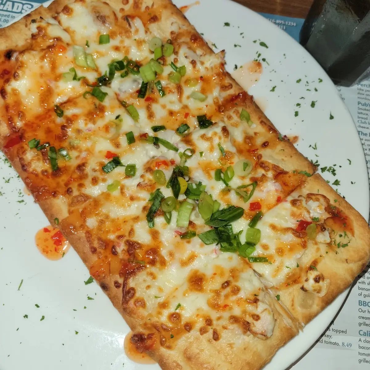 Crab Rangoon Flatbread