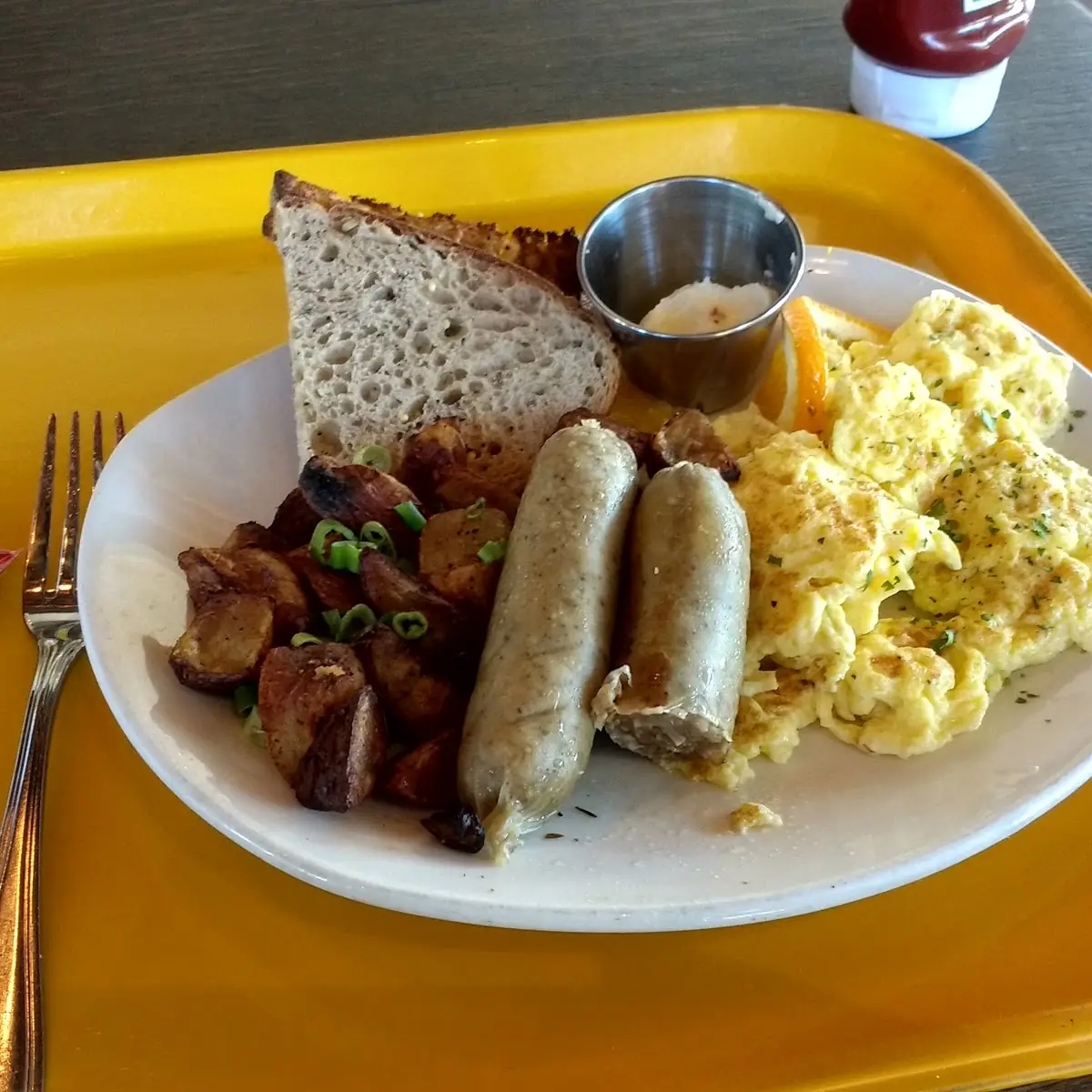 Sausage Egg Plate