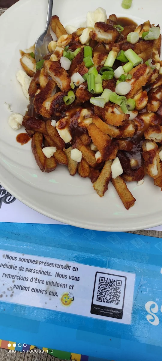 Poutine Au Poulet