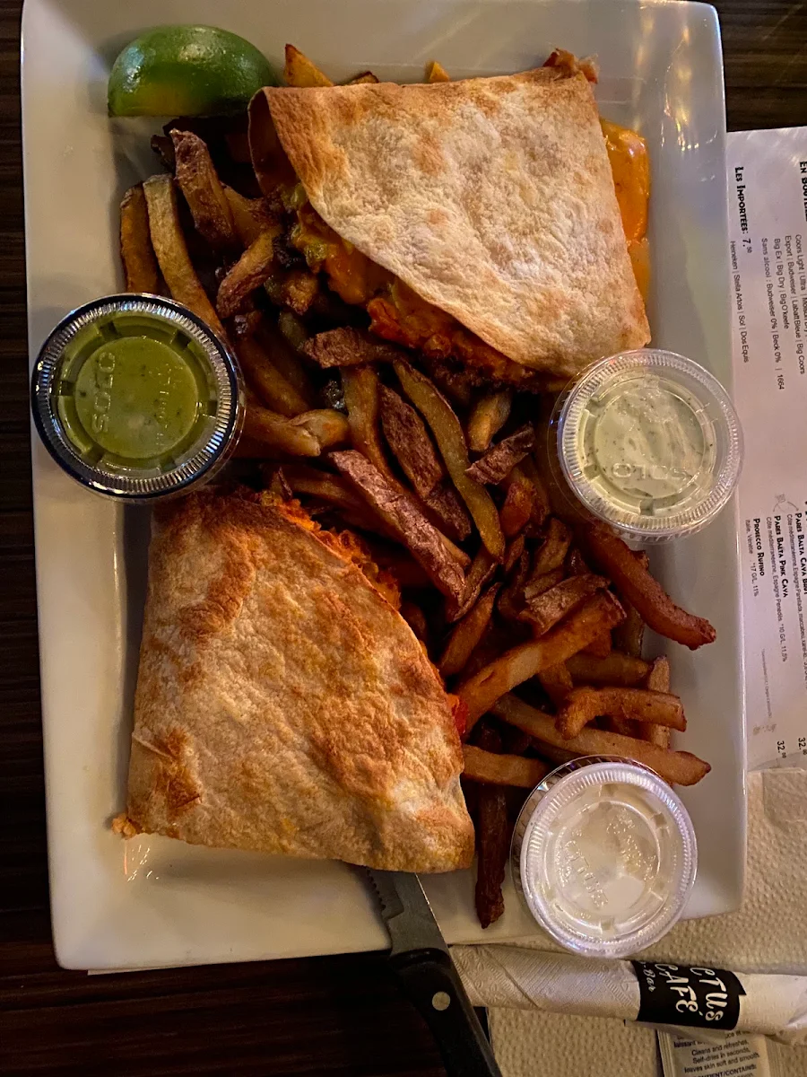 Quesadillas Au Poulet