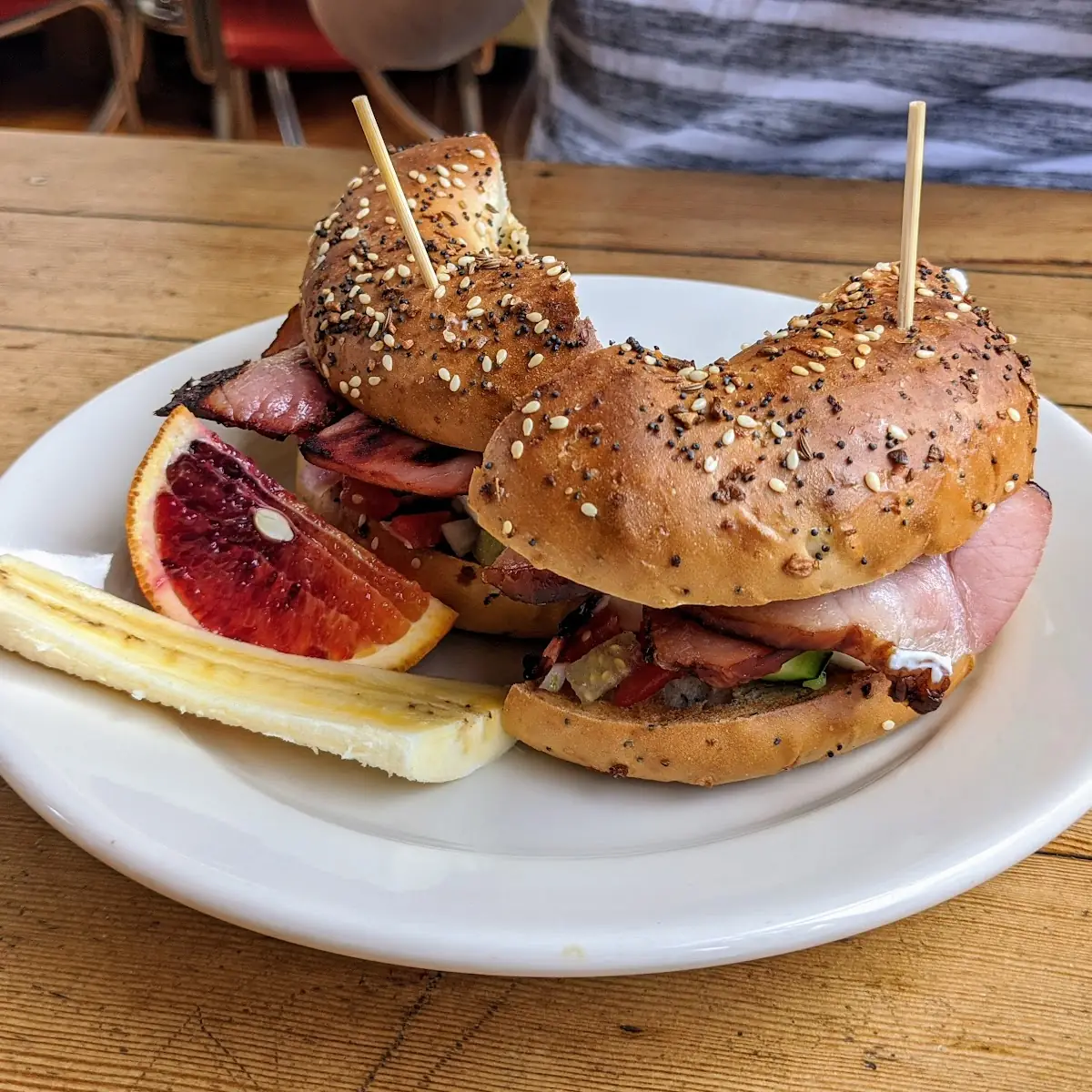 Breakfast Everything Bagel